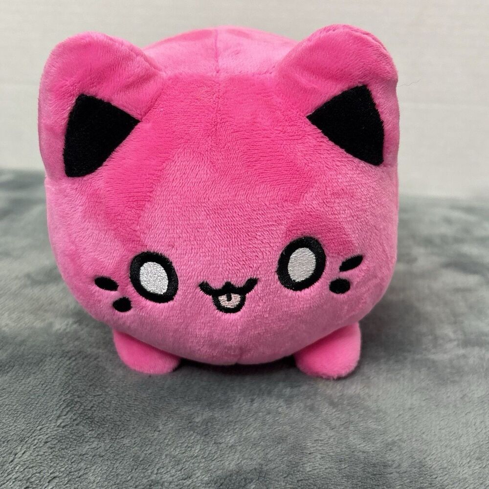 Aurora Tasty Peach Cosmic Purple Meowchi Plush Stuffed Animal Toy 7" #14332